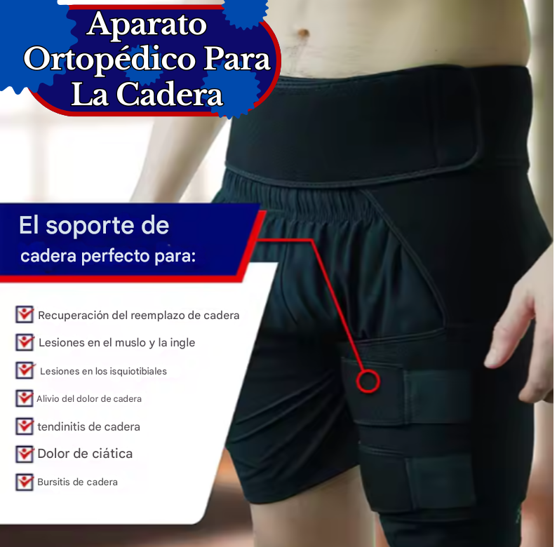 ✨Faja de soporte para el inglés soporte para la articulación de la cadera cintura✨